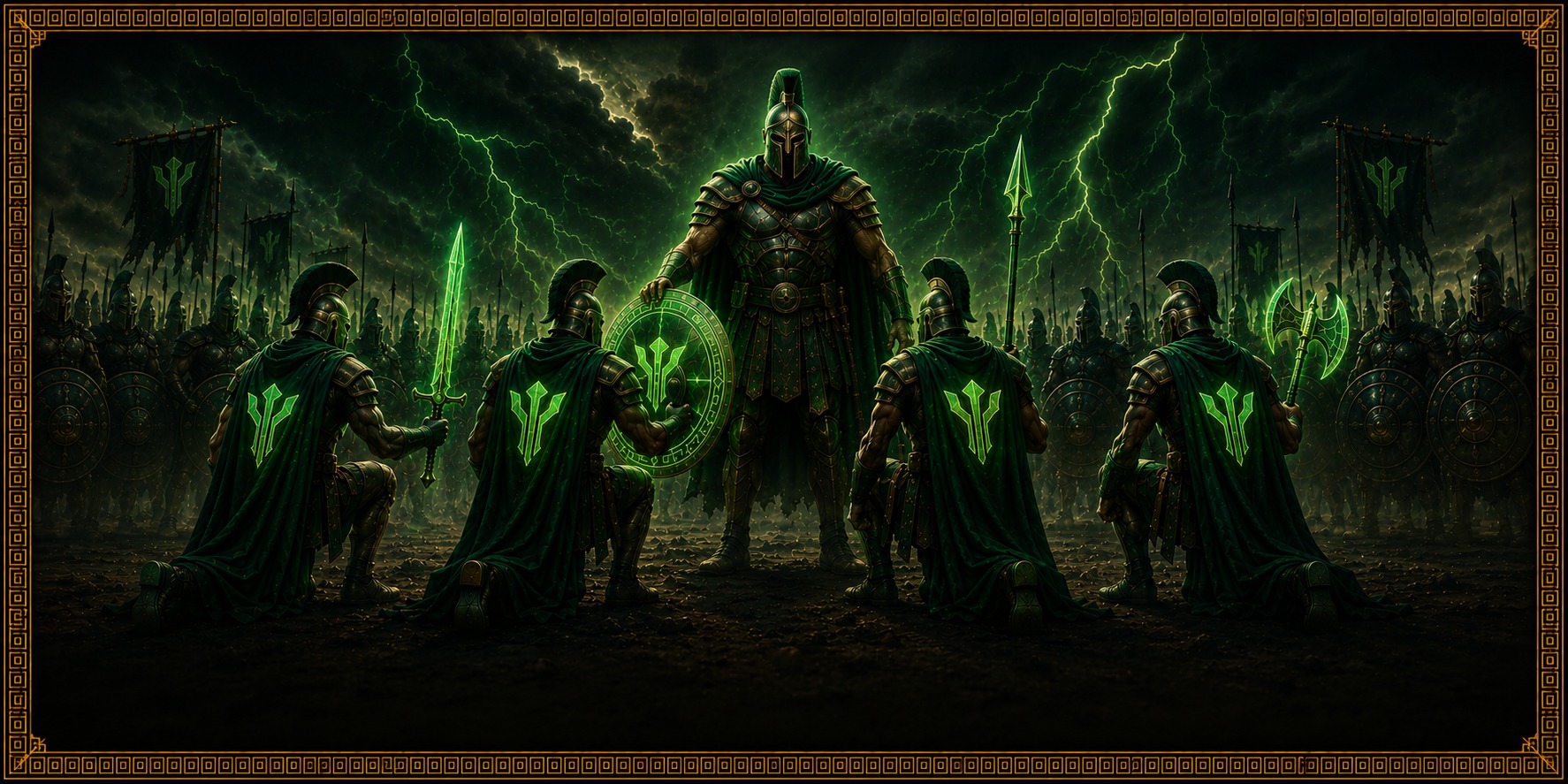 The commander bestows diamond weapons on the top 4 TXS holders